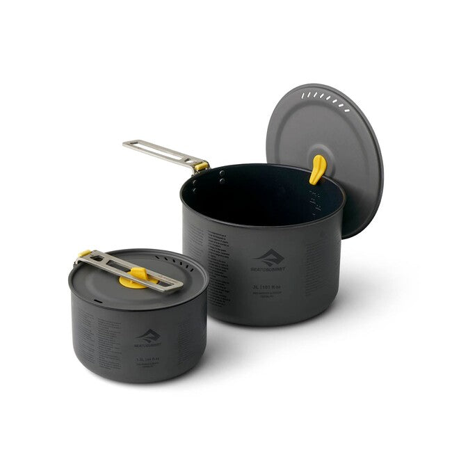 SEA to Summit Frontier UL Set aus zwei Töpfen, 1.3L, 3L, 2p