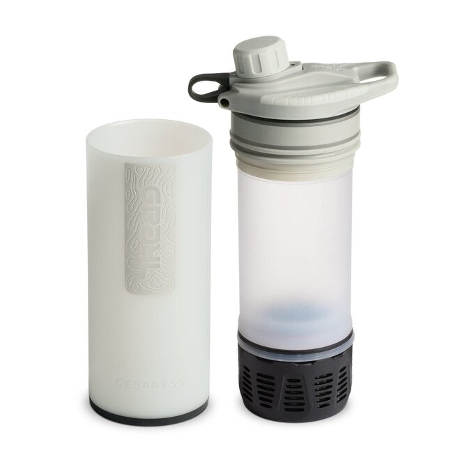 GRAYL GeoPress Filterflasche - Alpinweiß, weiß