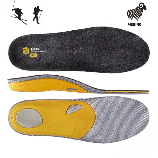 Sidas 3Feet Merino High Einlegesohlen