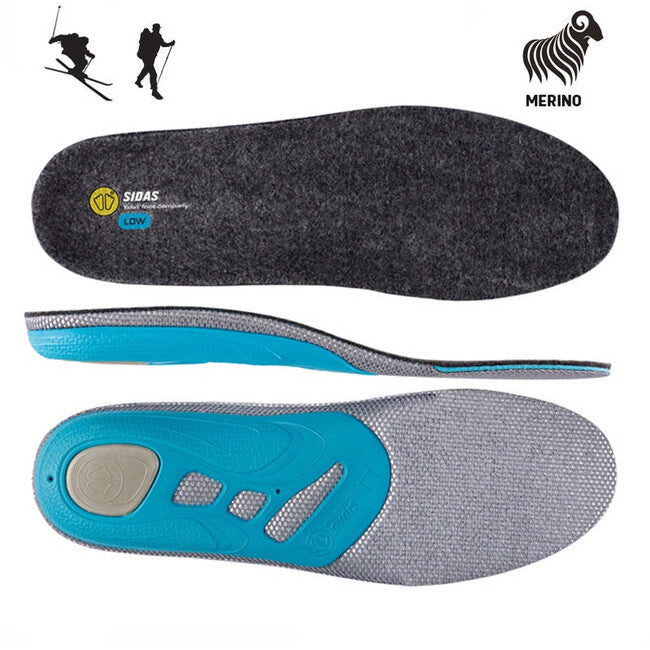Sidas 3Feet Merino Low Einlegesohlen
