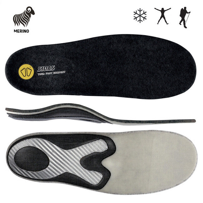 Sidas Comfort+ Merino Schuheinlagen