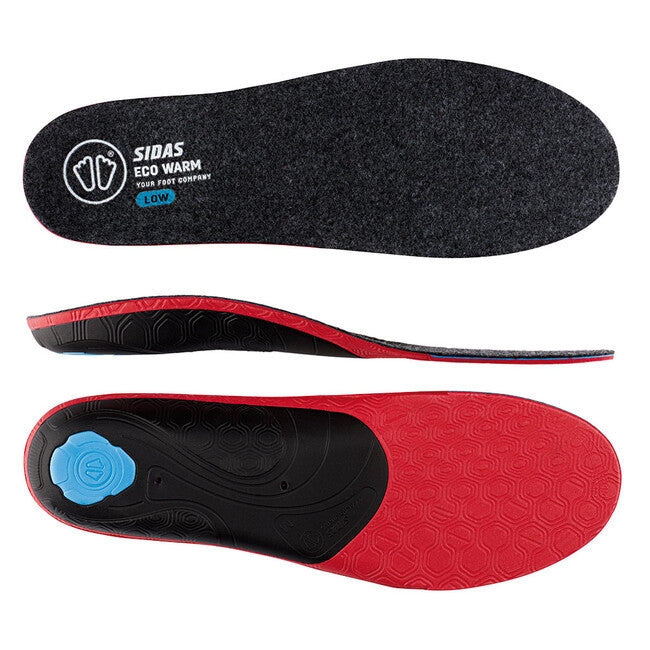 Sidas 3Feet Eco Warm Low Einlegesohlen mit support