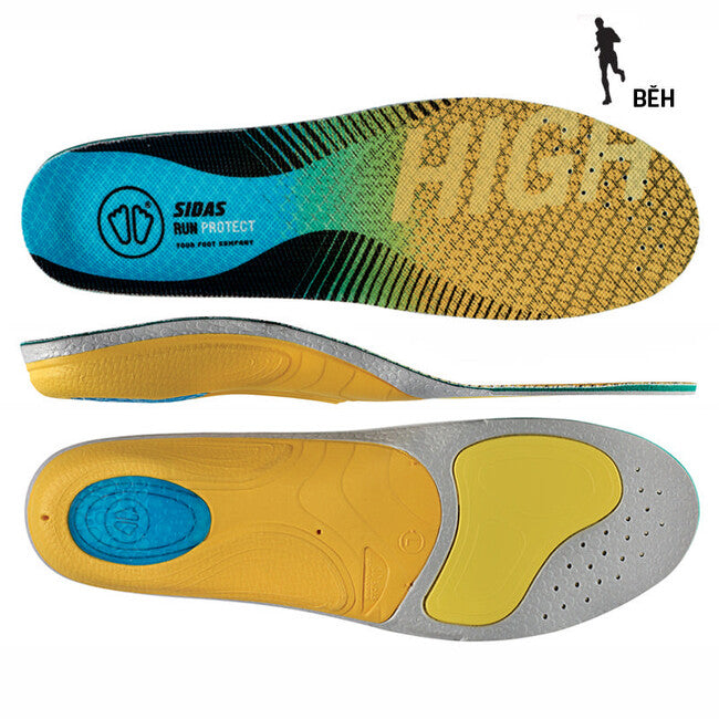 Sidas Run Support Einlegesohlen 3Feet Protect Hoch