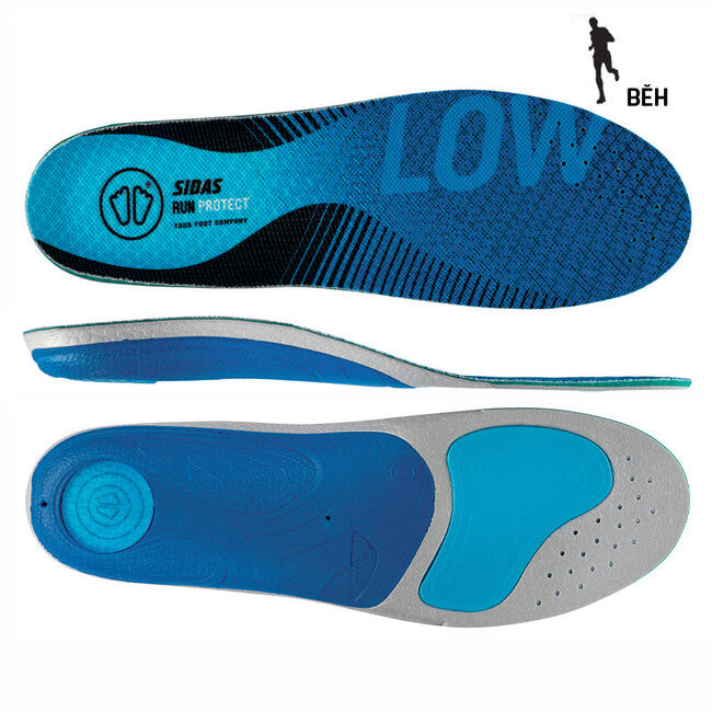 Sidas Run Support Einlegesohlen 3Feet Protect Niedrig