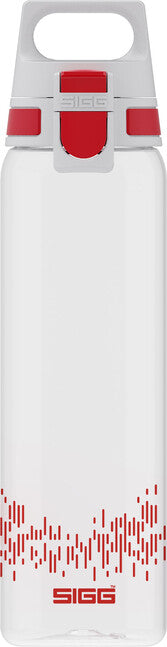 SIGG Total Clear One MyPlanet Trinkflasche 0,75l, rot
