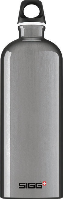 SIGG Traveler 1l, aluminium, Trinkflasche