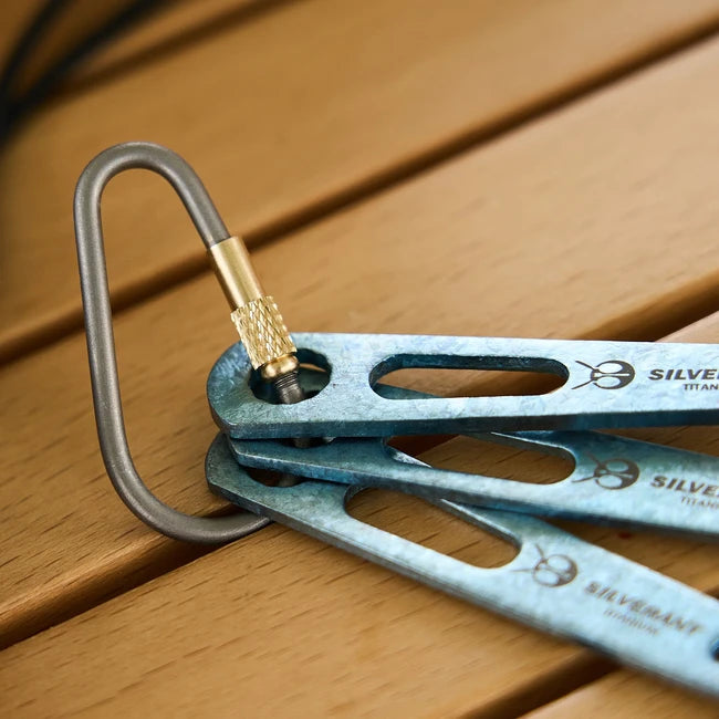 SilverAnt Titan-Besteck, blau