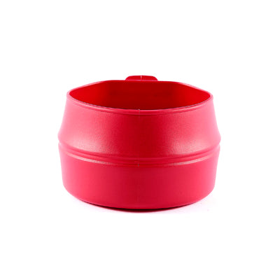 Klappbecher grün rot