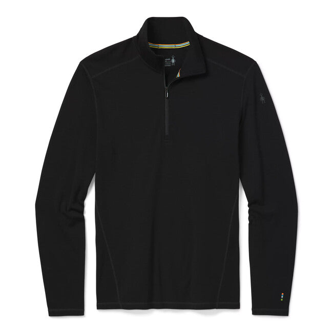 Smartwool Classic Thermal Merino BL 1/4 ZIP B, schwarz