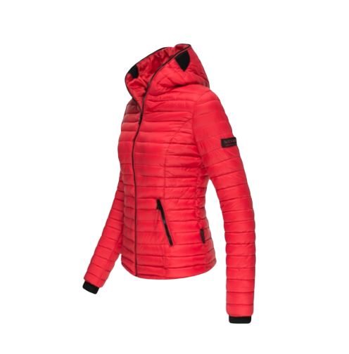 Navahoo Kimuk damen Übergangsjacke mit Kapuze, rot