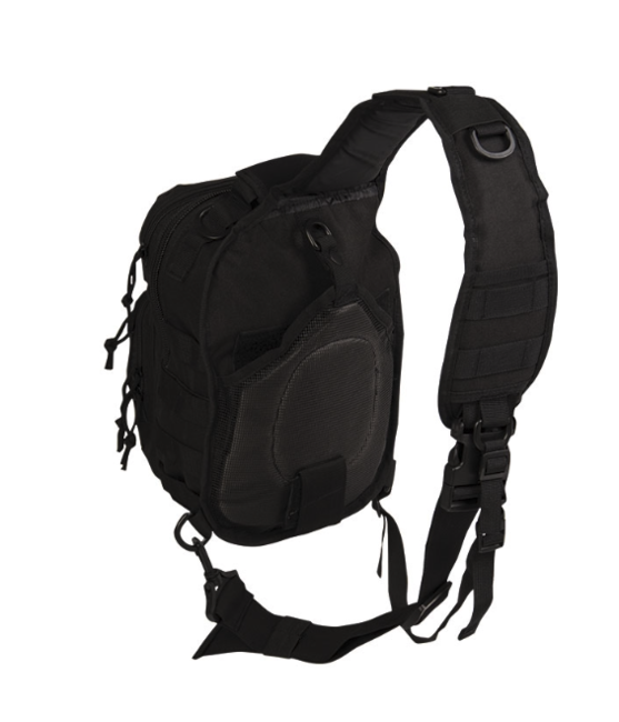 Mil-Tec Assault small Eingurtrucksack schwarz 10 l