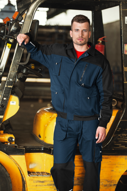 Rimeck Woody Work Pants, Navy Blue
