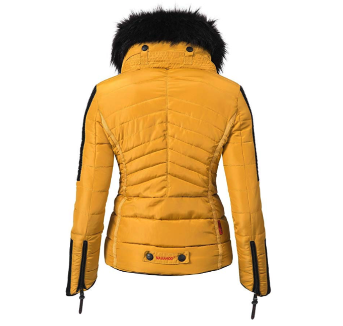 Navahoo Yuki2 damen Winterjacke, gelb
