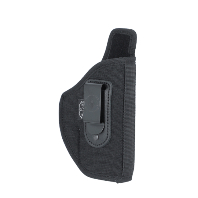 Falco Glock 17 nylon-holster mit verdeckter trageweise der waffe, schwarz rechts