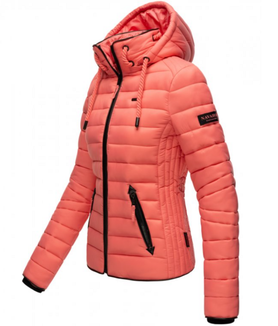 Navahoo Lulana damen Übergangsjacke mit Kapuze, rose coral
