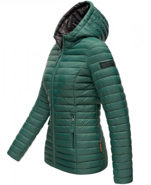 Marikoo ASRAA damen-Übergangsjacke mit Kapuze, dark green
