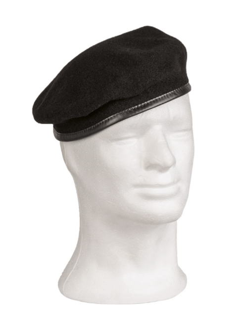 Mil-Tec Plein Ciel Commando German black baret
