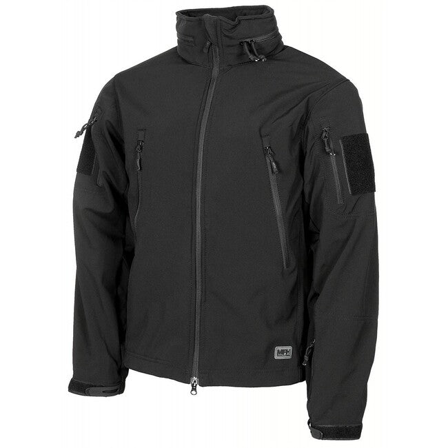 MFH Scorpion Professional Softshell Jacke schwarz