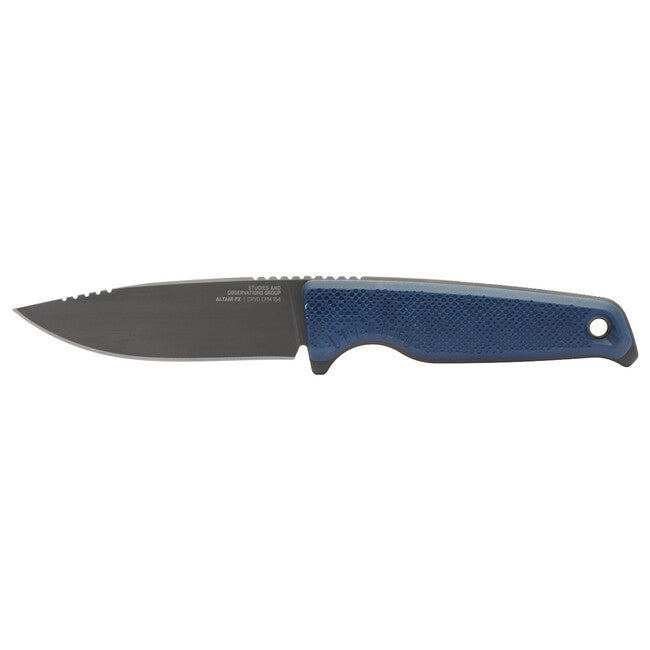 SOG Altair Fx feststehendes messer - tintenfischtinte schwarz