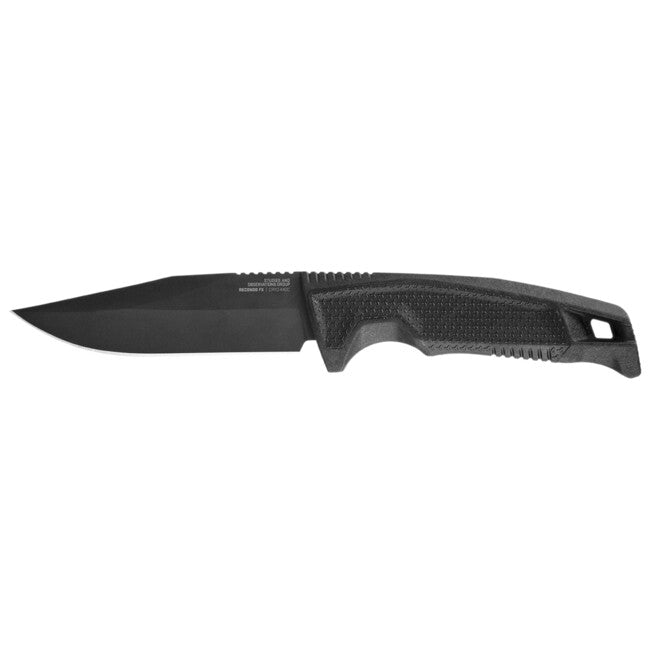 Sog Recondo Fx feststehendes messer - schwarz - STRAIGHT EDGE