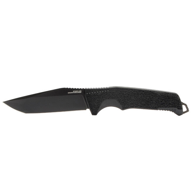 SOG Trident FX feststehendes messer - Blackout - Straight Edge
