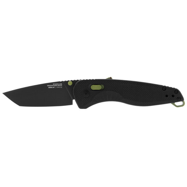 SOG Aegis AT closing messer - tanto - schwarz & MOSS