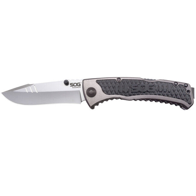 SOG Sideswipe schließmesser - grau tini