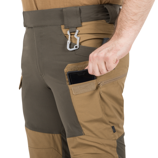 Helikon-Tex Hybrid Outback-Hosen - DuraCanvas, ash grey/schwarz
