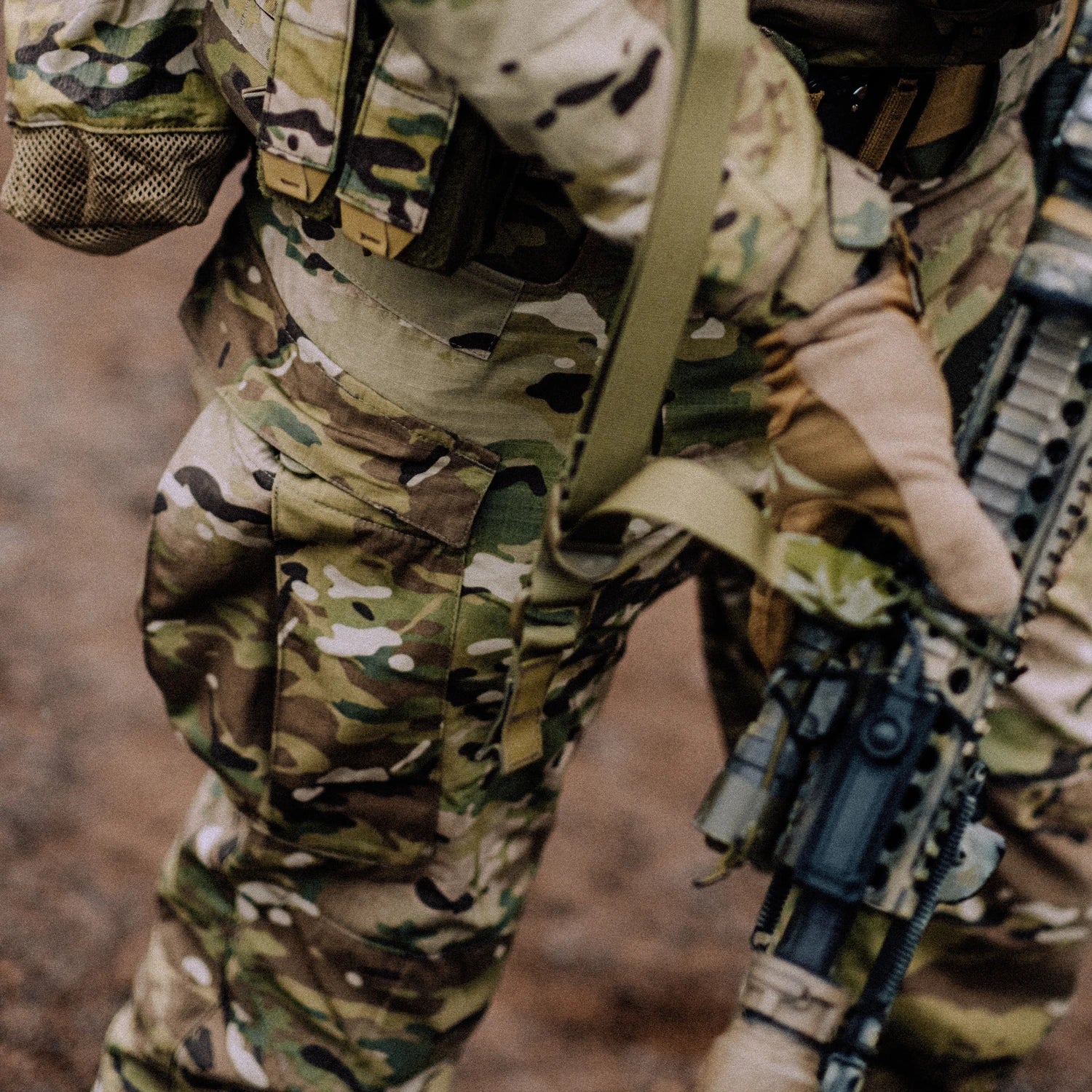 Helikon-Tex MBDU nohavice NyCo Ripstop, Coyote – v použití 1