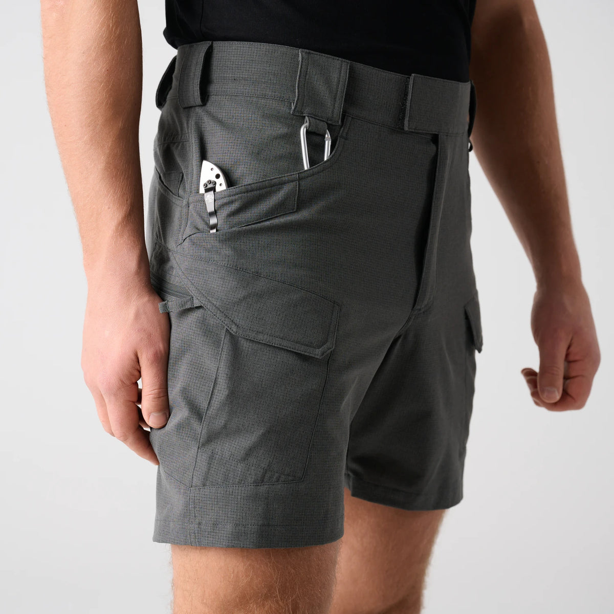 Helikon-Tex OTS Ultra AeroTech kraťasy, taiga green – detail 3