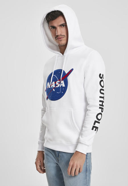 NASA Southpole Insignia Logo Herren- Kapuzenpullover