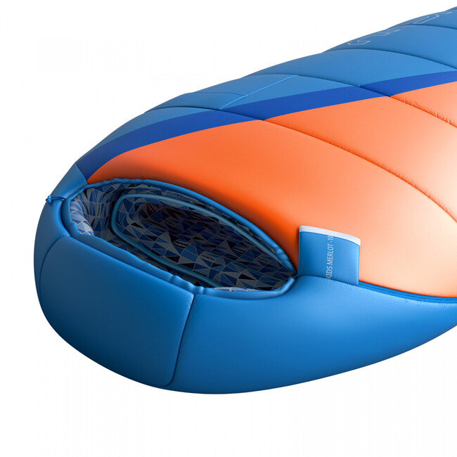 HUSKY Kids Merlot Σάκος Ύπνου Outdoor, Orange/Blue, -10°C