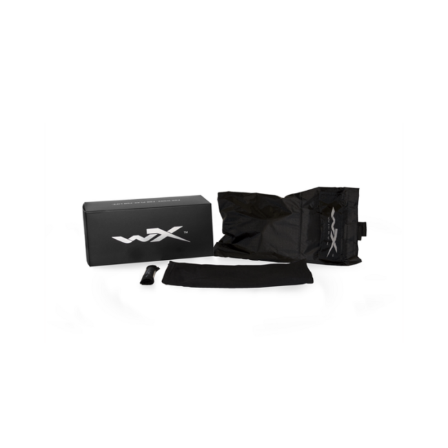 WILEY X SPEAR Tactical Glasses - Smoke + Clear Lenses / Matte Black Frame