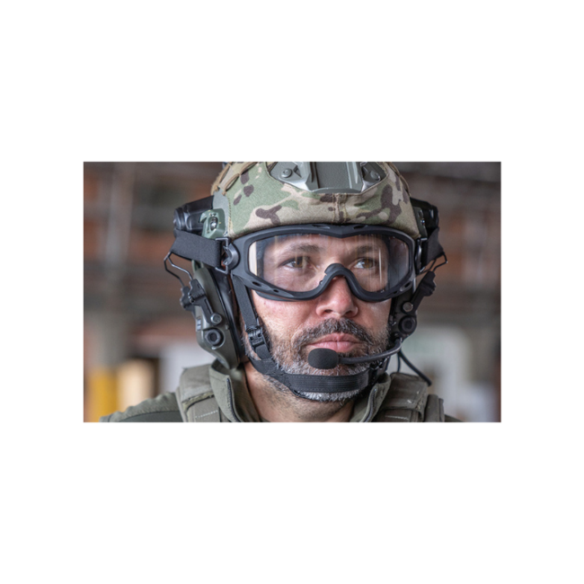 WILEY X SPEAR Tactical Glasses - Smoke + Clear Lenses / Matte Black Frame