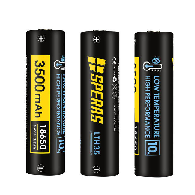 Speras LTH35 Li-Ion Batterie 18650, 3500mAh