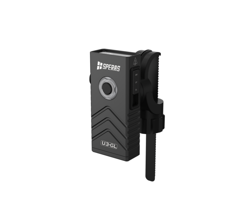Speras U3-GL multifunktionale edc taschenlampe, schwarz