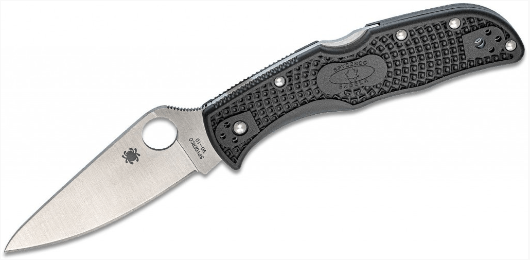 Spyderco Endela Lighweight schwarz taschenmesser 8,7cm FRN