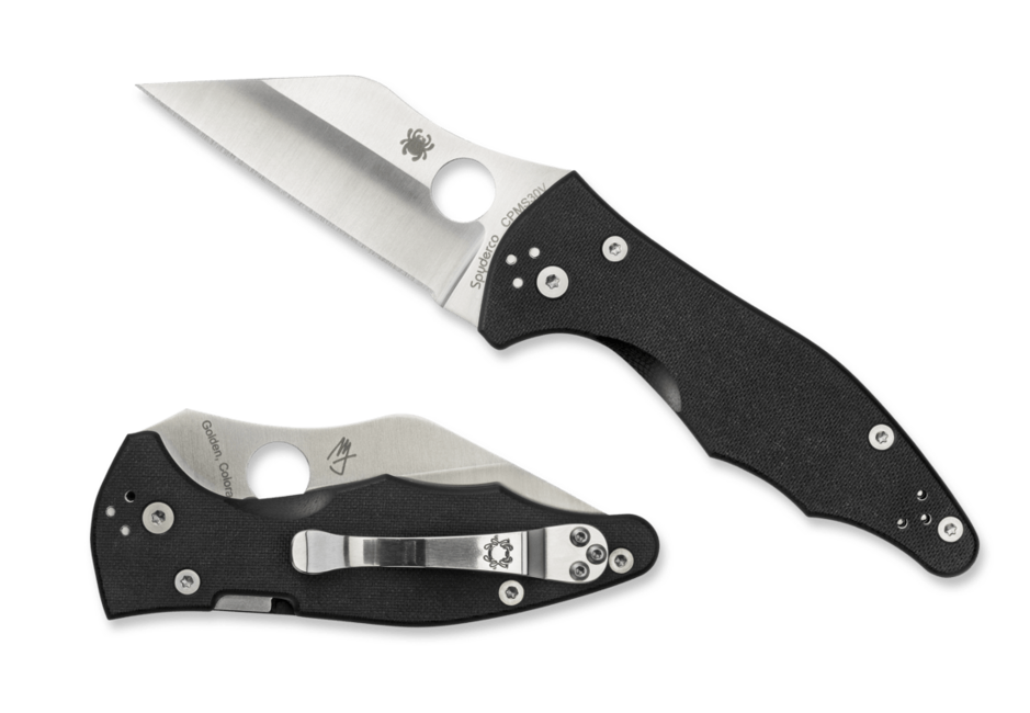 Spyderco Yojimbo 2 taschenmesser 7,9 cm schwarz G10