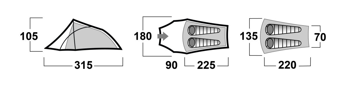 HUSKY Extreme Flame 2 grün