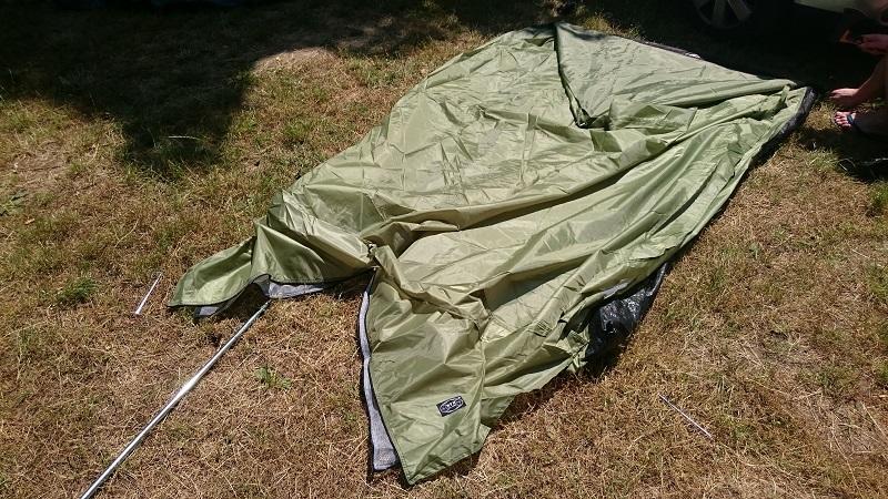 MFH Minipack Tent 2 Person BW Camo 213x137x97cm