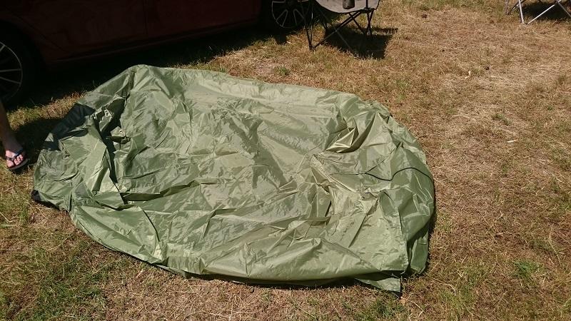 MFH Minipack Tent 2 Person BW Camo 213x137x97cm