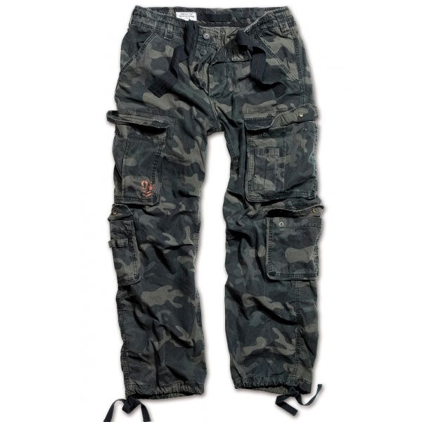 Surplus nohavice Vintage, black-camo