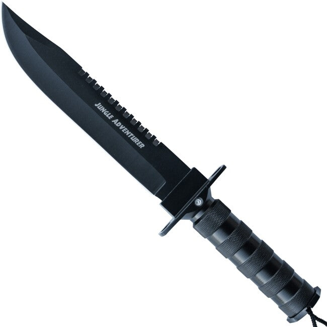 Haller Jungle Adventurer Messer feststehende Klinge survival schwarz