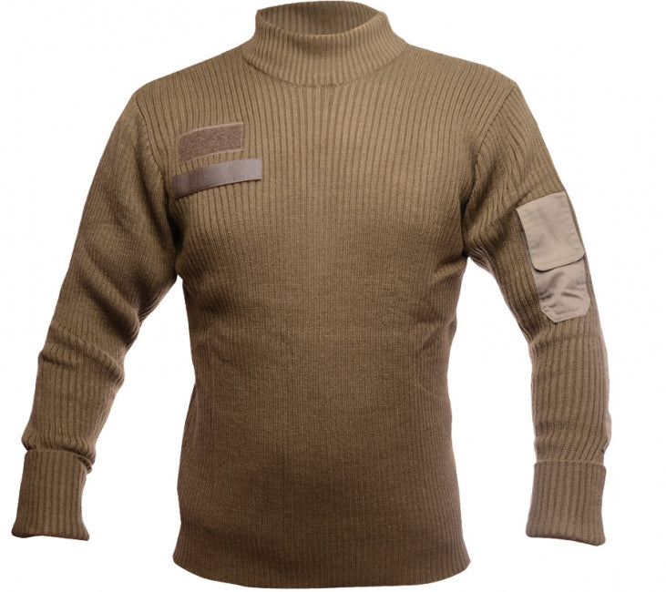 O&T Pullover Sweater CR Army grün