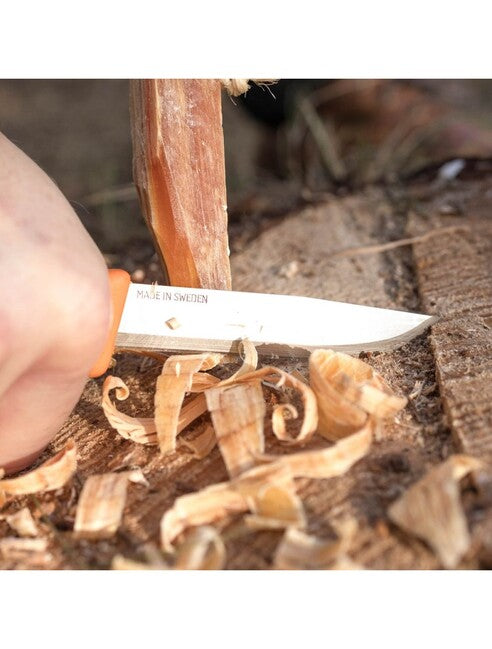 LIGHT MY FIRE FireKnife BIO Messer s kresadlom, grün