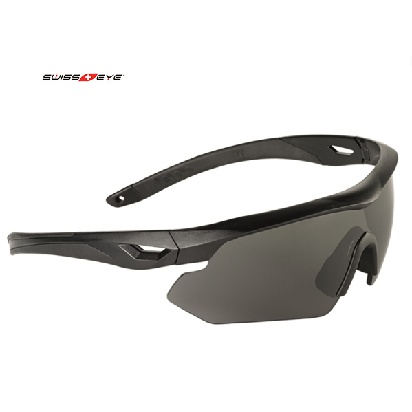 Swiss Eye® Nighthawk taktische Schutzbrille, schwarz