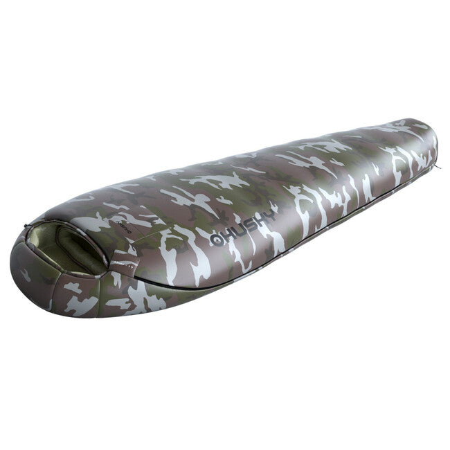 HUSKY Army Synthetik-Winterschlafsack -17°C, grün