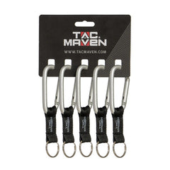 Tac Maven Κλειδοθήκη Καραμπίνας 8mm, ασημί
