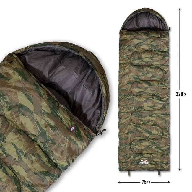Tac Maven Schlafsack Sentinel, gr.camo, GRCamo