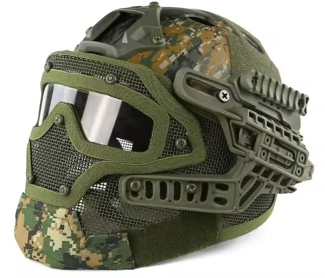 DRAGOWA Tactical Taktická helma Hammer, Digital Woodland (bez certifikácie)